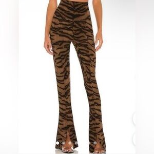 Norma Kamali tiger leggings size Medium like new